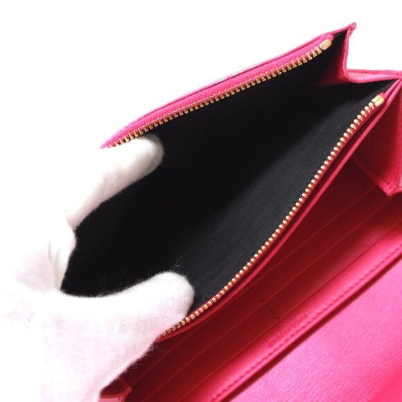 SAINT LAURENT Pink Wallet - Picture 10 of 12